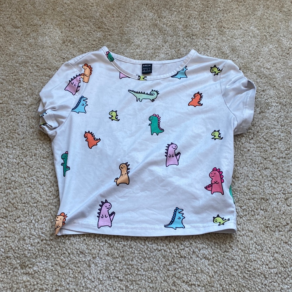 Dino crop top